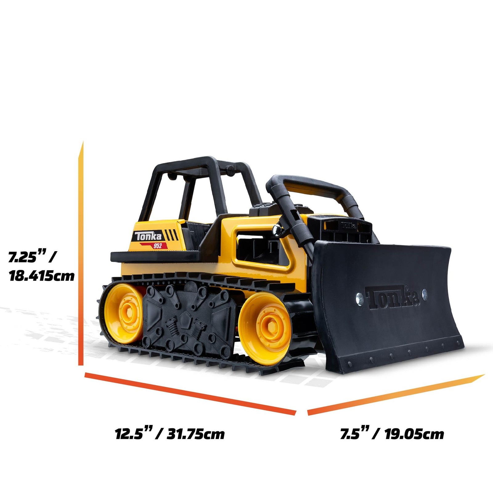 “Steel Bulldozer Toy Truck for Kids – Durable Construction Vehicle Ages 3+”