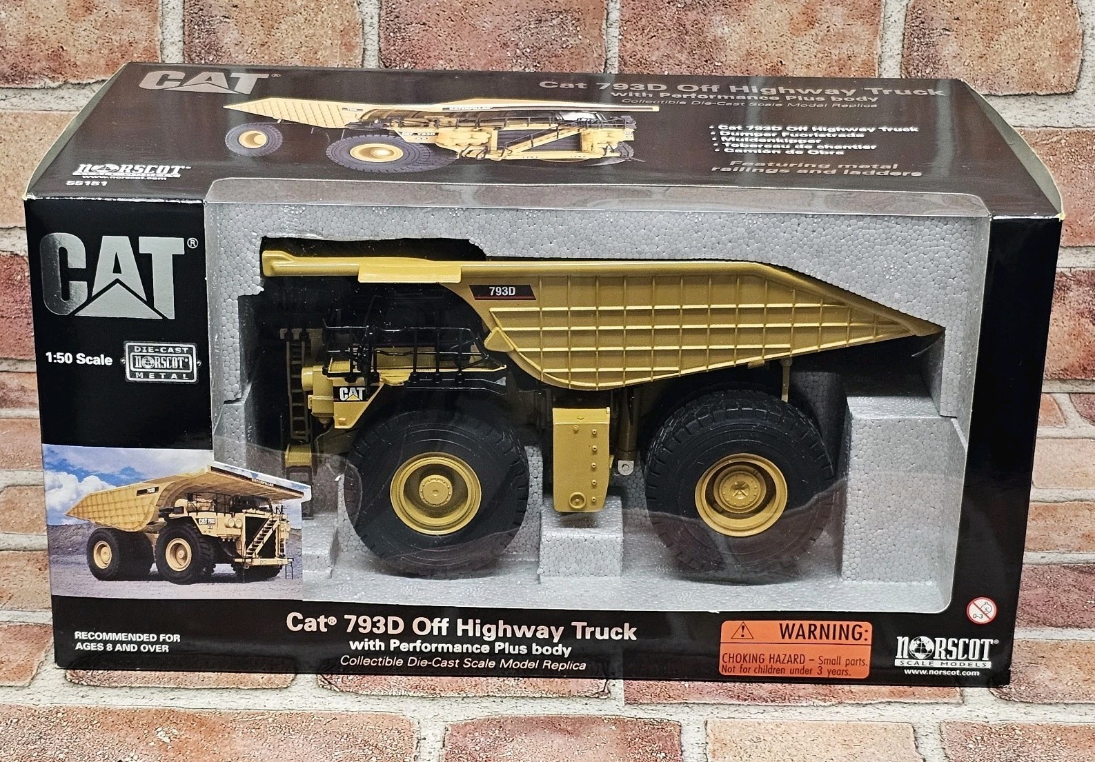 Caterpillar Cat 793D Off Highway Truck 1:50 Norscot 2006