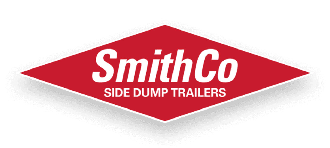 1/64 DCP GUN METAL GRAY/BLACK SMITHCO TRI-AXLE SIDE DUMP TRAILER