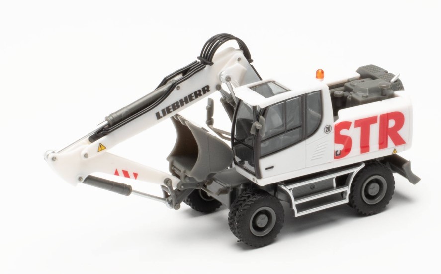 Herpa 316484 Scale Ho Liebherr A920 Litronic Excavator Strabag