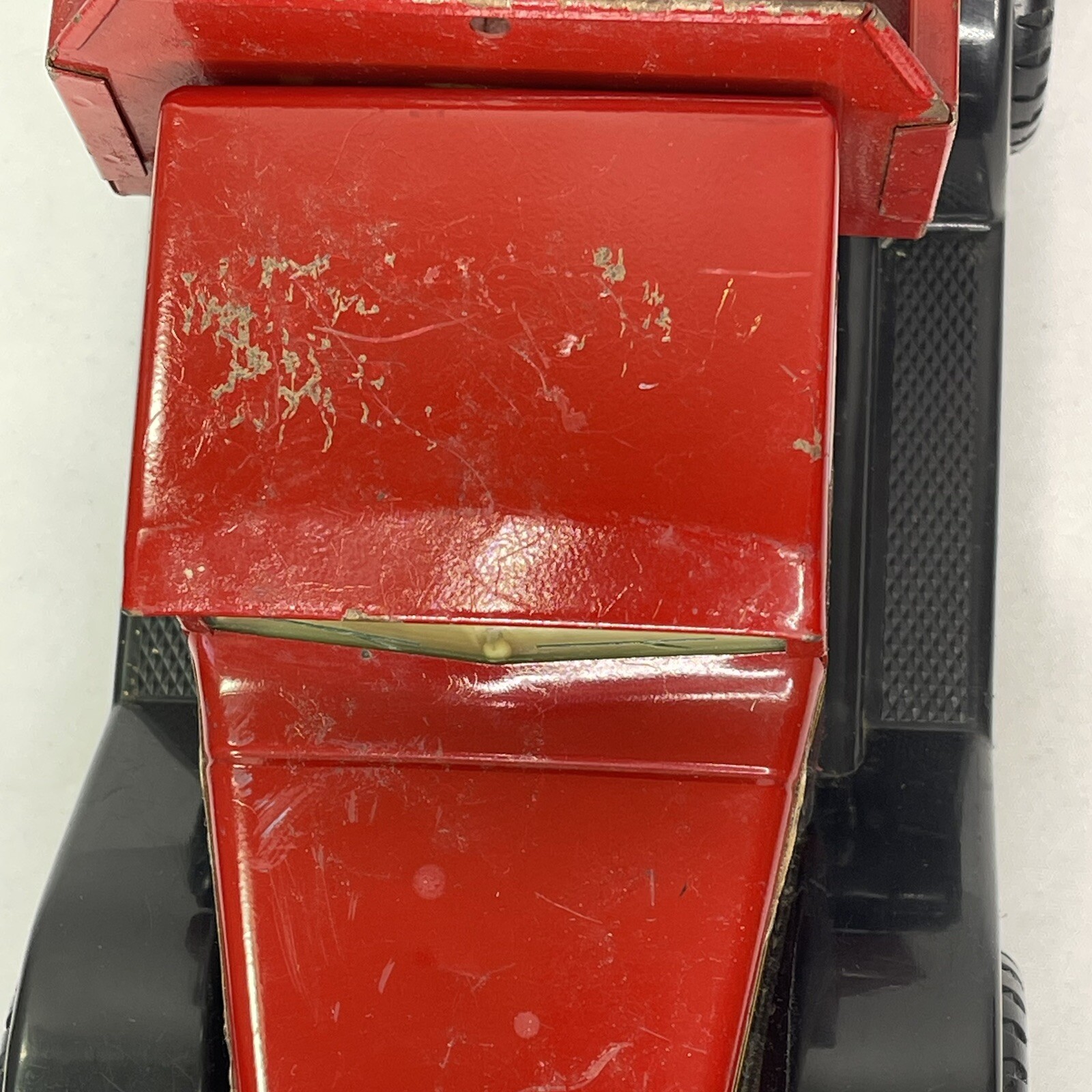 NyLint Classics Rockford IL Coal & Gravel Co Dump Truck Red Metal Vintage VIDEO