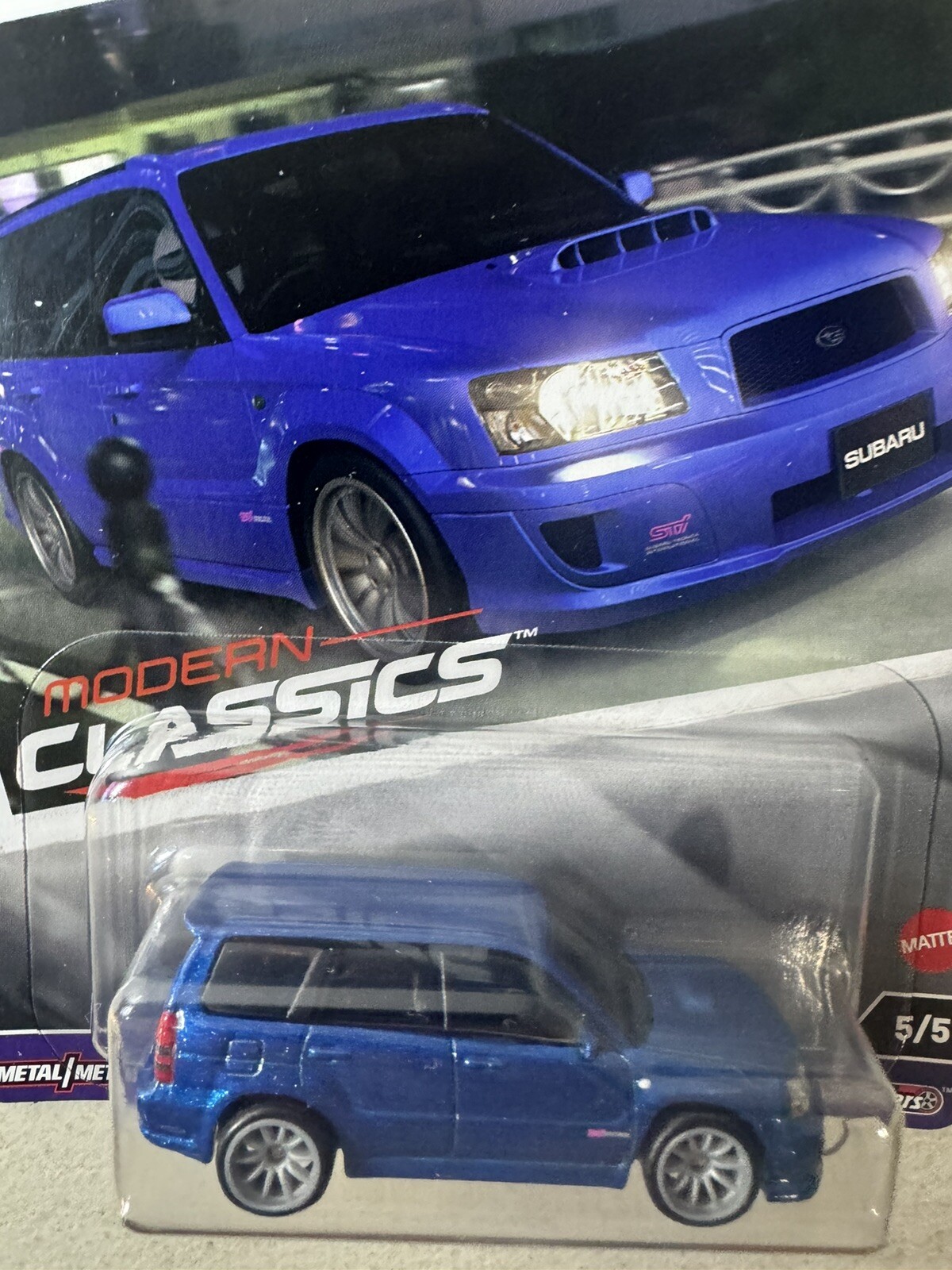Hot Wheels Premium Modern Classics Subaru Forester STI NEW 5/5