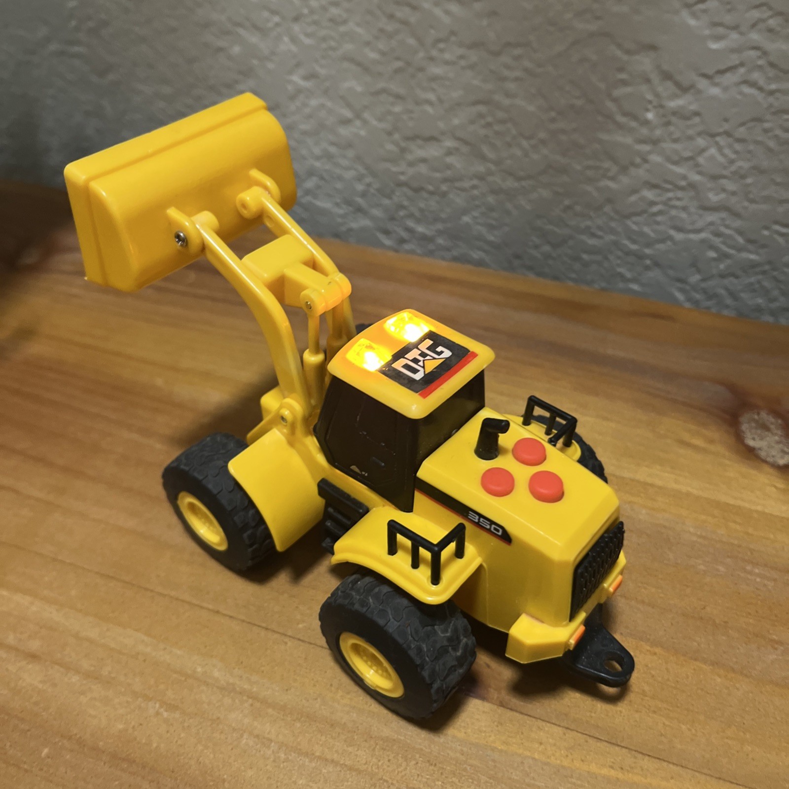 Maxx Action Front End Loader Yellow Construction Toy Truck Lights & Sounds
