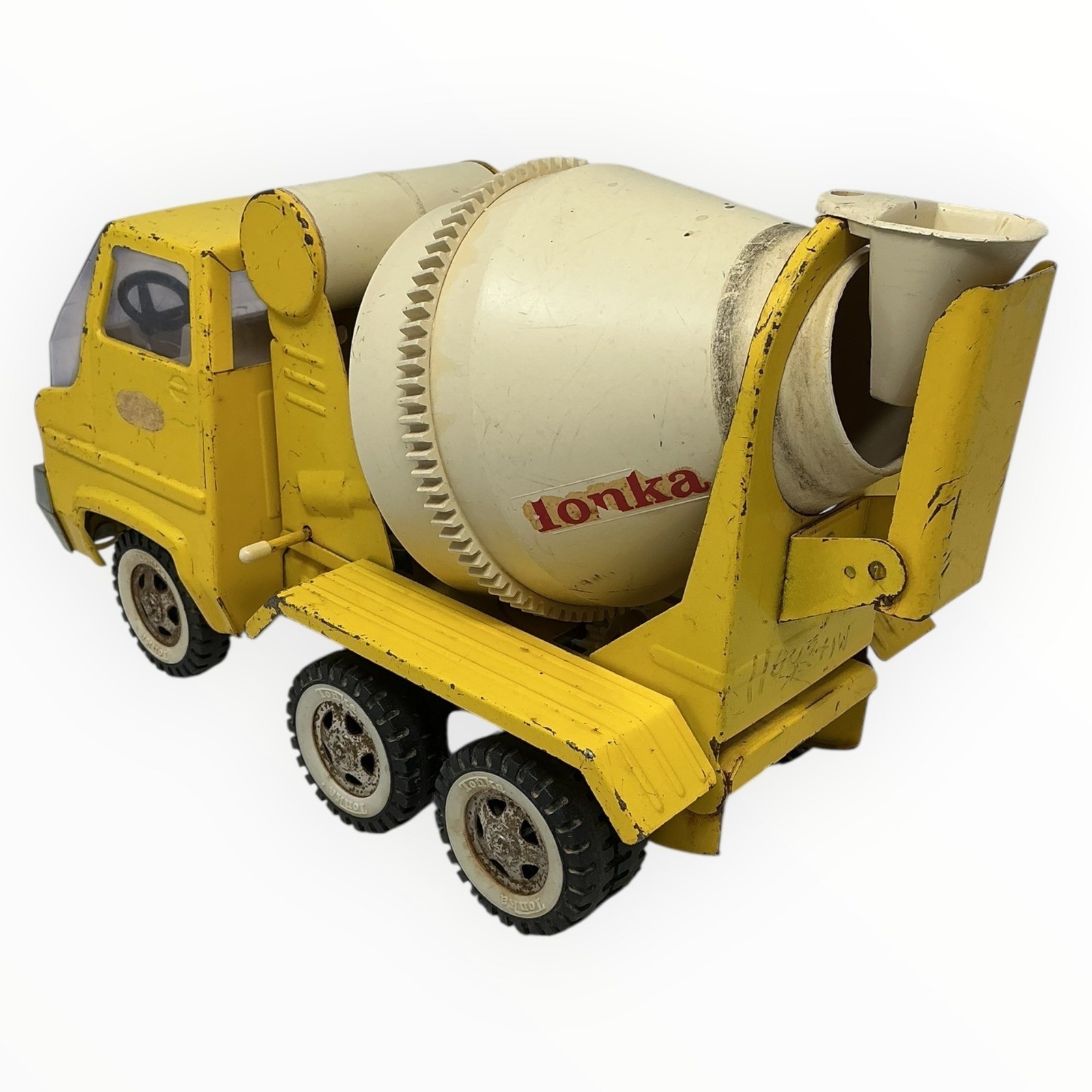 1967 Tonka Pressed Steel Construction Set 2175 4 PC Cement Mixer Dump Sandloader