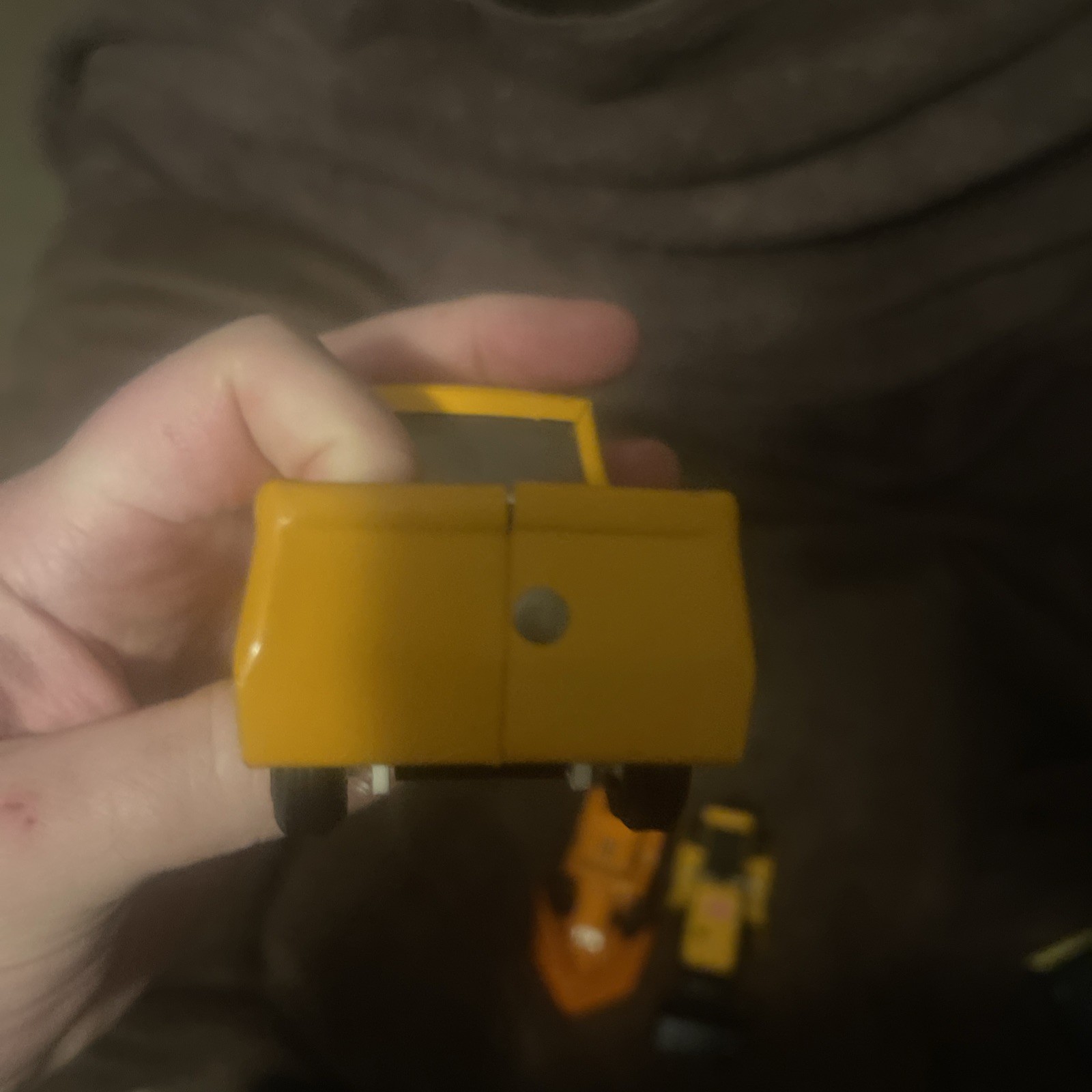 2 Tonka & Matchbox Collectible Toys (1970s): Excavator-Front Loader-Pick Up