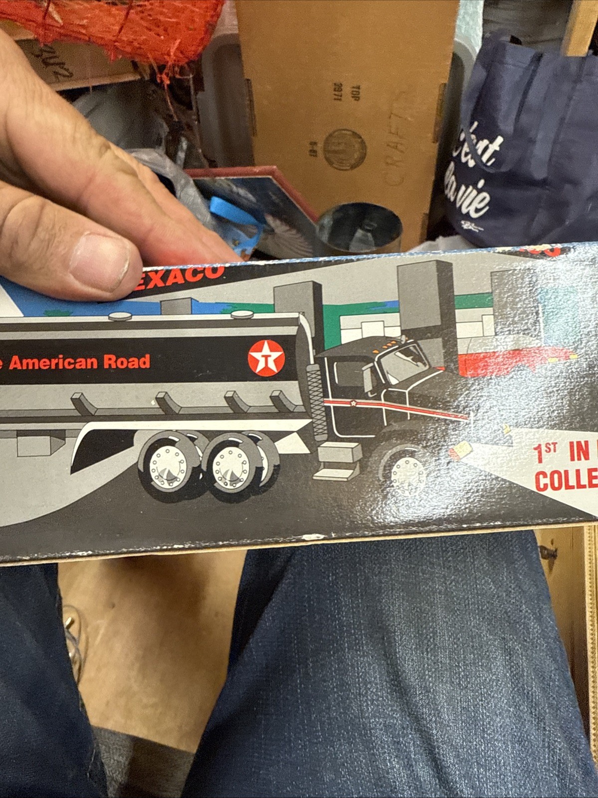 1994 Edition 1994 Texaco Toy Tanker Truck Has Working Lights and Sound TESTED