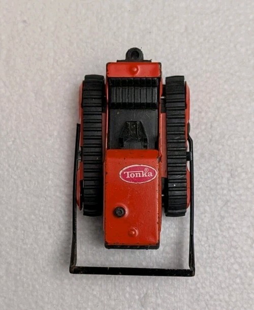 Vintage 1970s Tonka Mini 510 Bulldozer Dozer Orange Black Blade 4.5 – GREAT DEAL