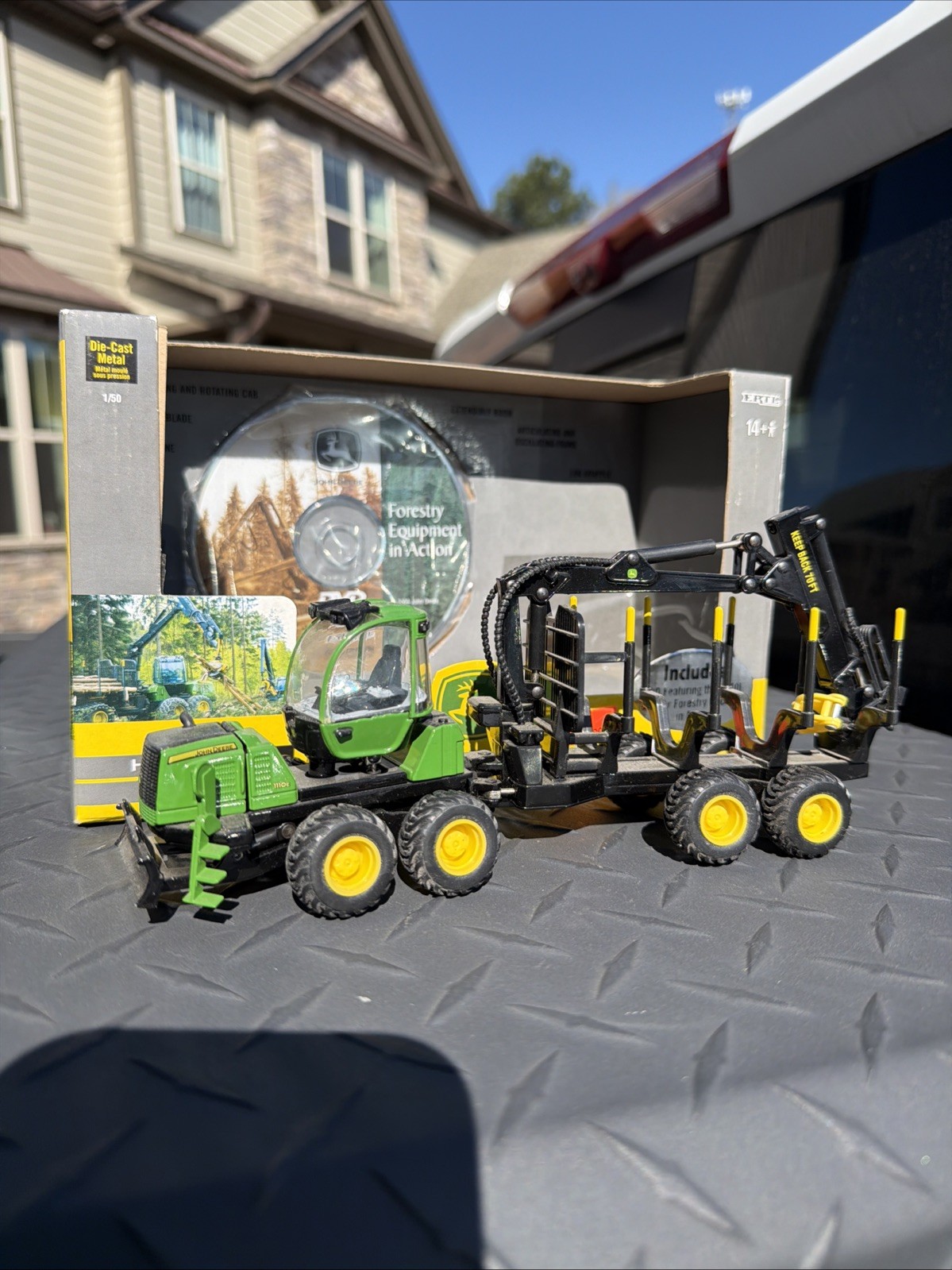 1:50 John Deere 1110E Log Forwarder Prestige Collection By Ertl