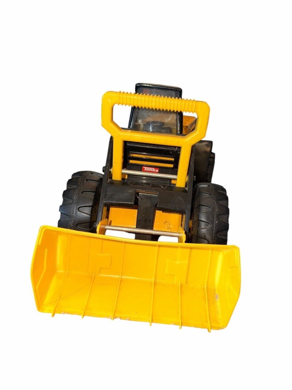 Tonka Steel Classics 838 Front End Loader 2012 Hasbro Steel Toy Truck 21.5