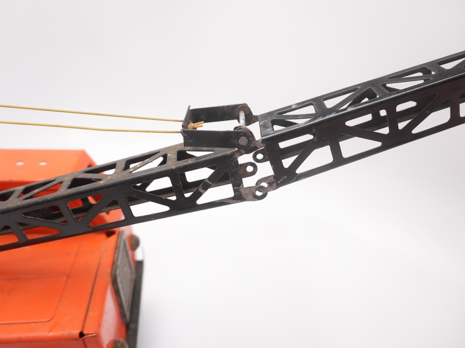 NICE! Marx Lumar Contractors Mobile Boom Crane Pressed Steel 16″