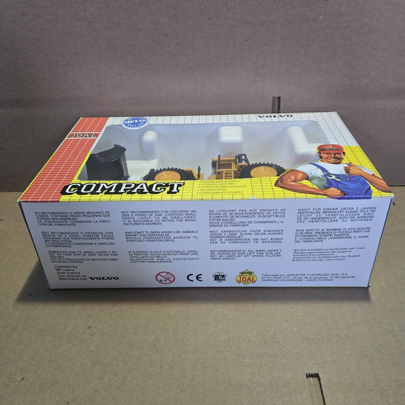 JOAL 197 VOLVO L-330C WHEEL LOADER 1:50 SCALE N.I.B.