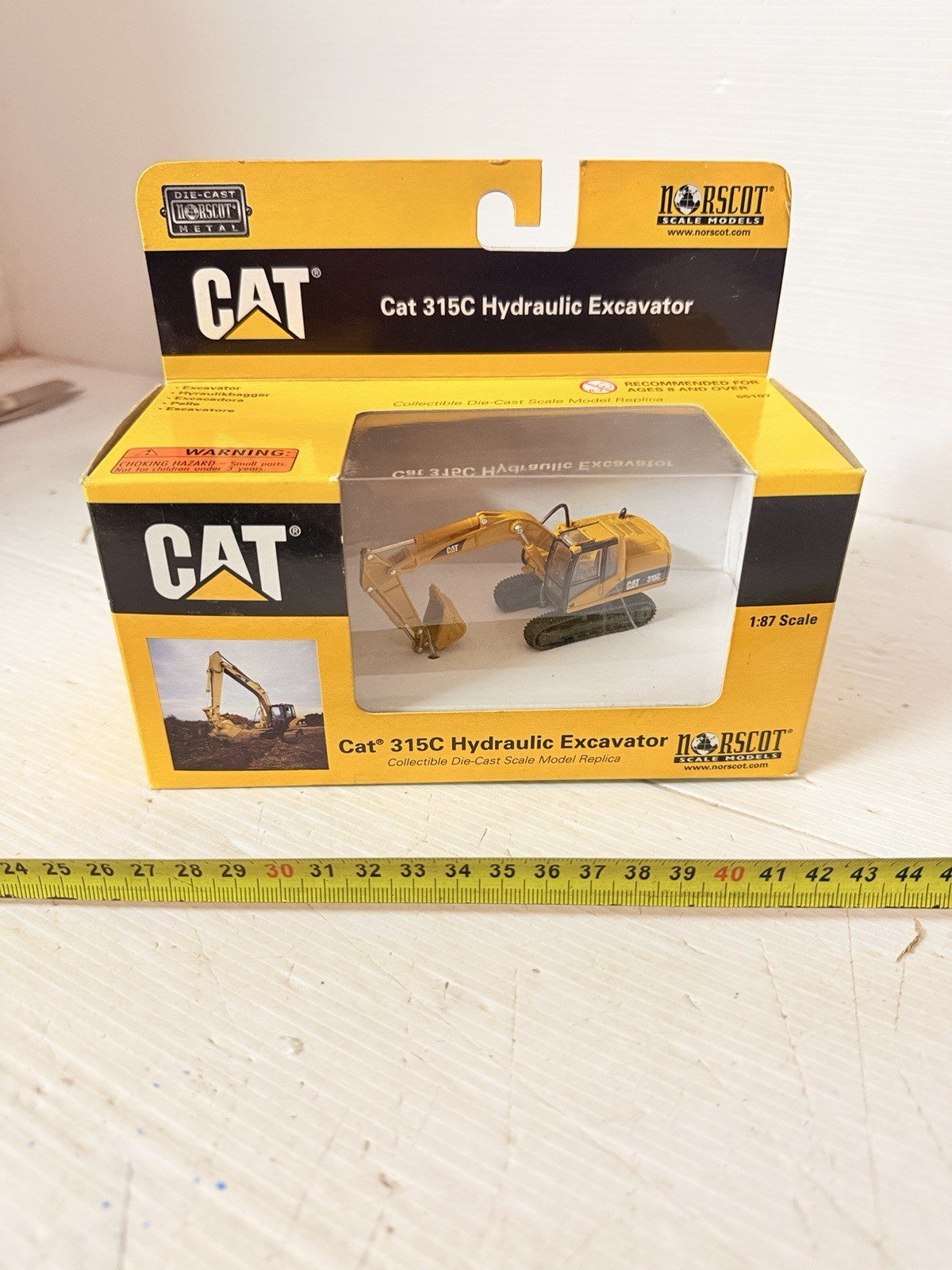 CAT CATERPILLAR 315C HYDRAULIC EXAVATOR ERTL 1:87 SCALE NEW!