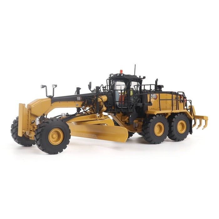 Cat 18 Motor Grader – High Line – Diecast Masters 1:50 Scale Model #85521 New