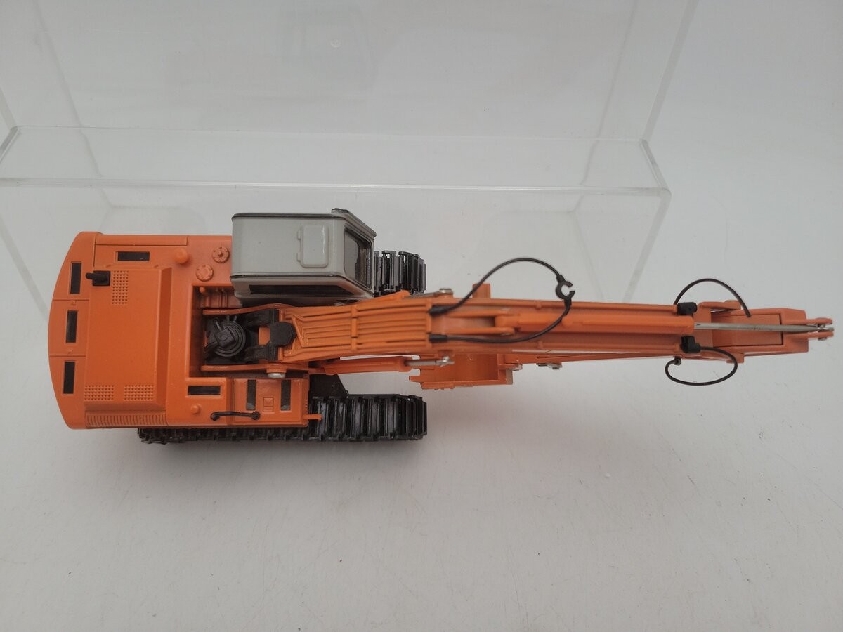 Hitachi 618 1:40 Scale Orange Hitachi EX200 Landy Excellent Excavator Die Cast
