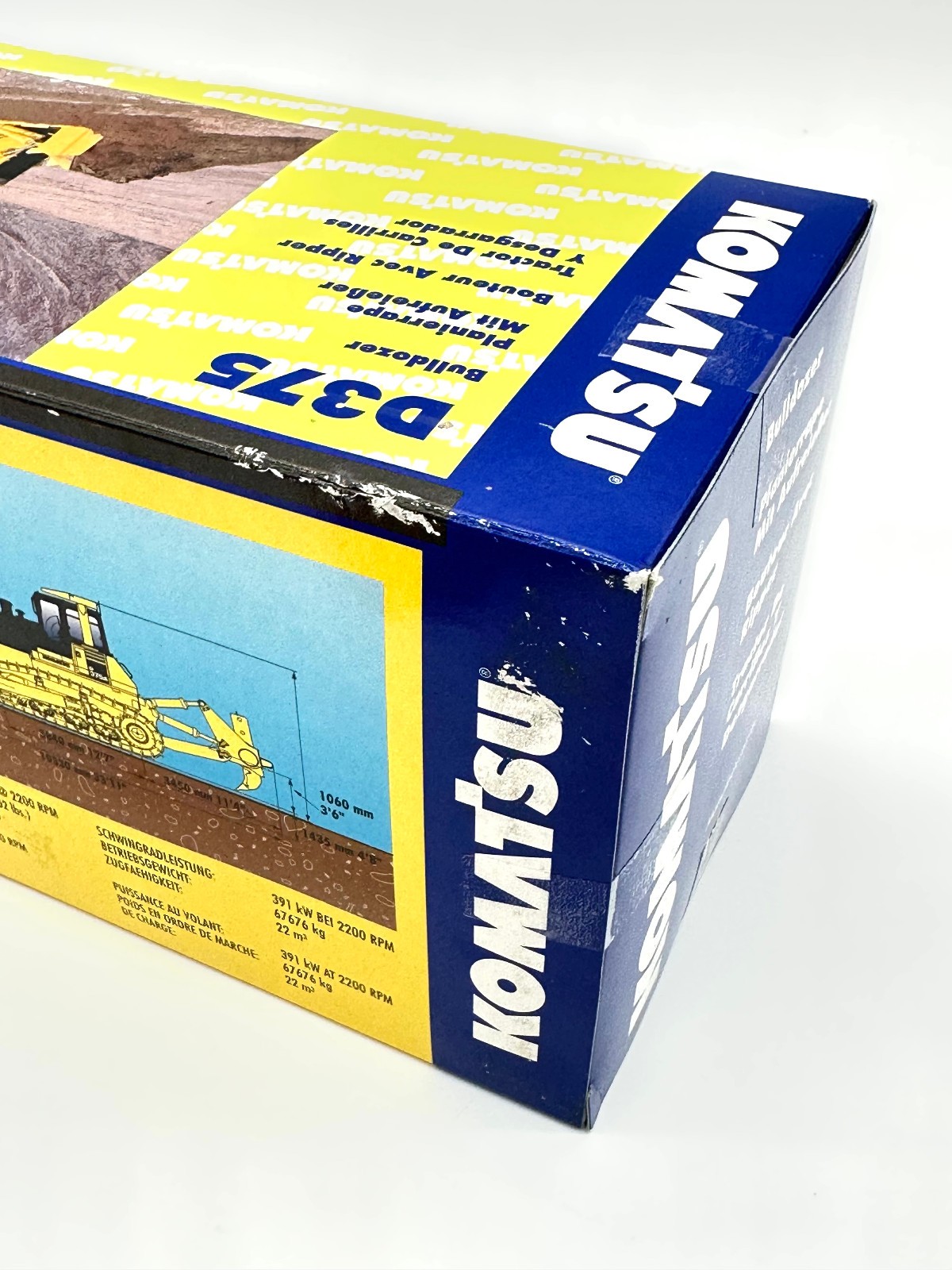 Komatsu D375A Bulldozer Sunrise Mining Company By First Gear 1/50th Scale