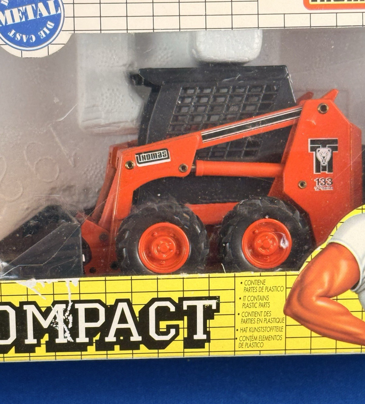Joal 190 Compact THOMAS 133 SKID STEER LOADER 1/32 Die-Cast MIB
