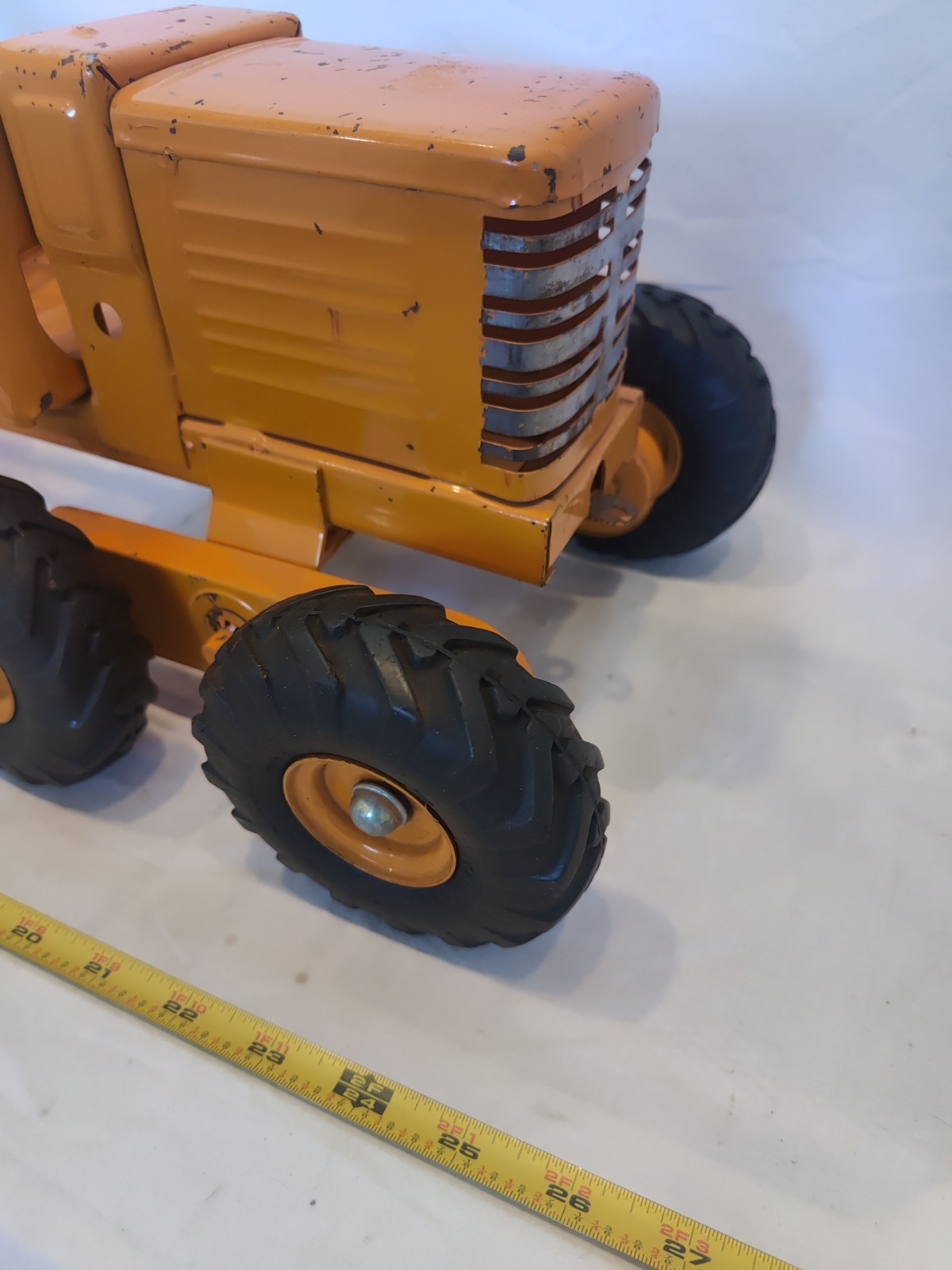 Doepke Model Toys Adams Road Grader Diesel Motor Steel 1950’s Vintage Great Cond