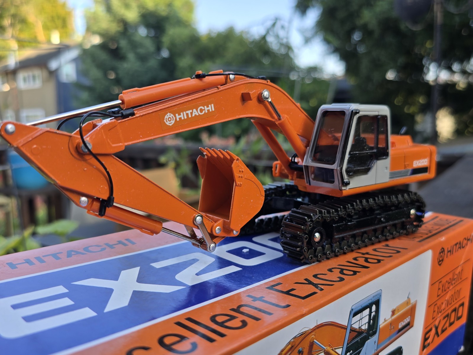 1/40 HITACHI EX 200 Excellent Excavator By Shinsei New In Box