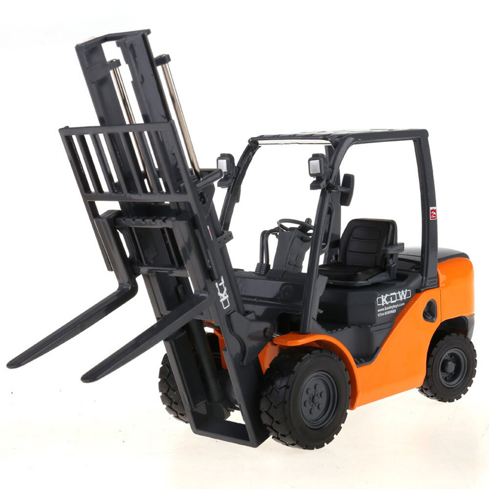 1/20 Forklift Truck Construction Vehicle Diecast Fork Truck Toys for Boys Kids