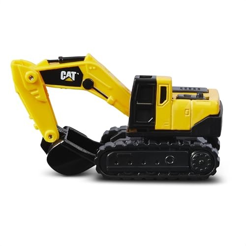 CAT Die Cast Metal Construction Vehicles 3 Pack Steam Roller