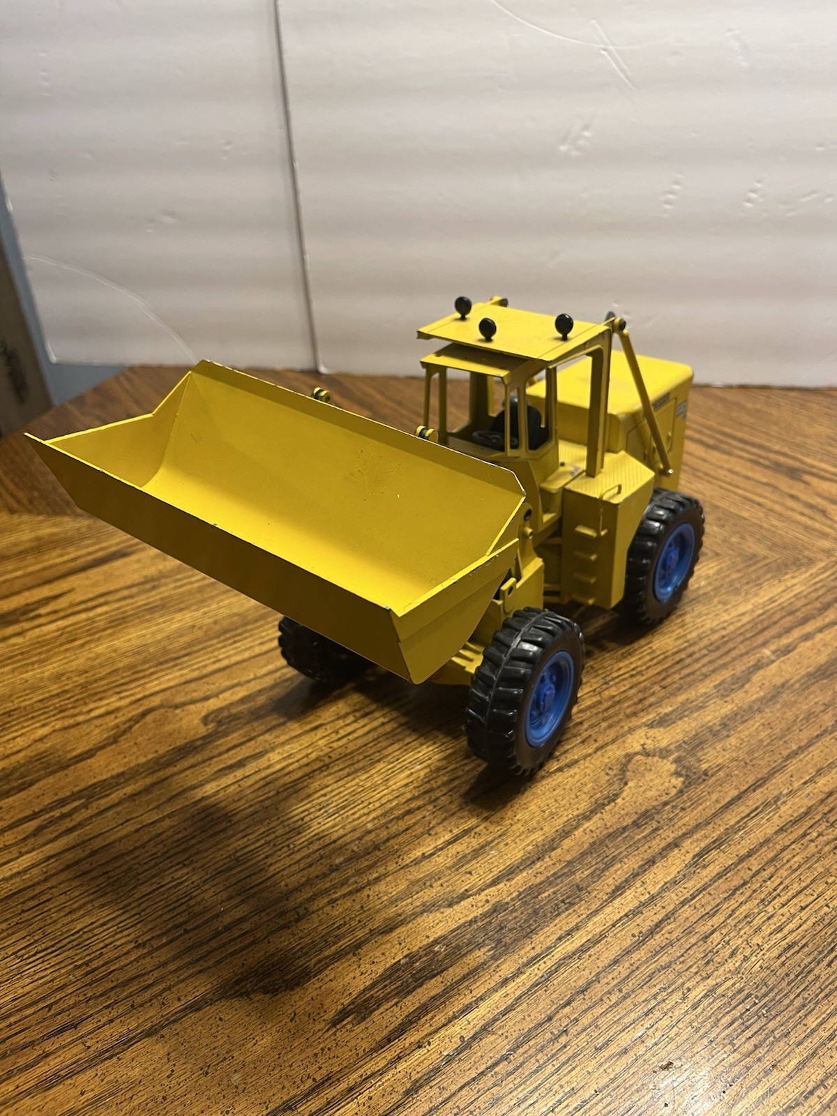 Vtg Made In W. Germany Gescha Toys Clark Michigan Wheel Loader Toy Rare