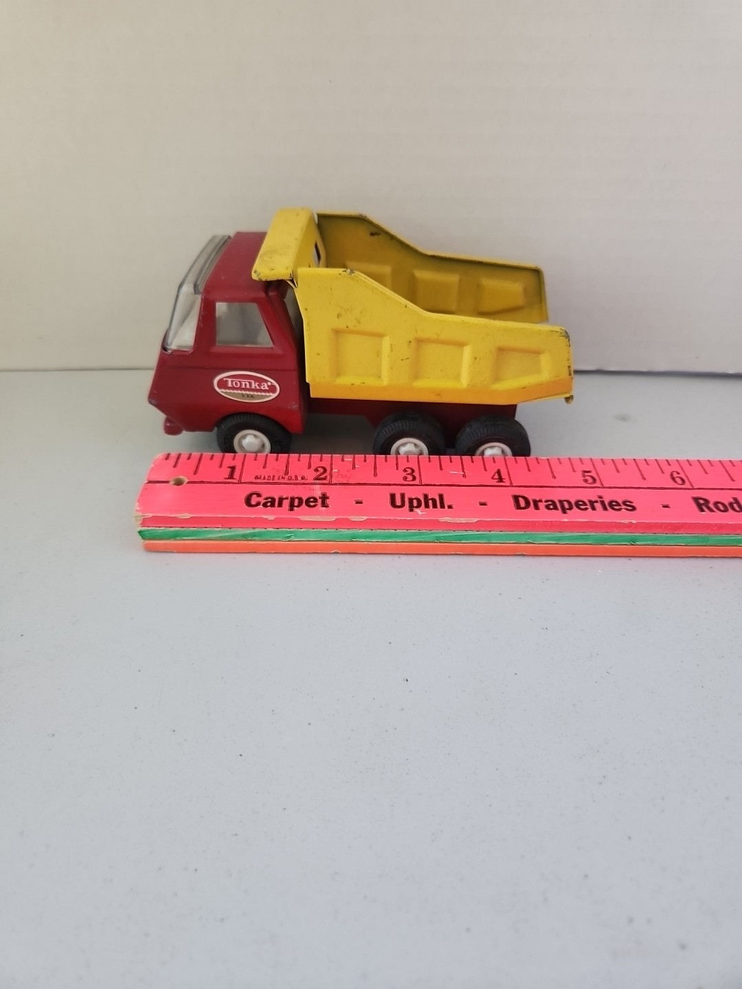 1960’s Tonka Dump Truck 535 – Vintage Construction Equipment Pressed Steel Toy
