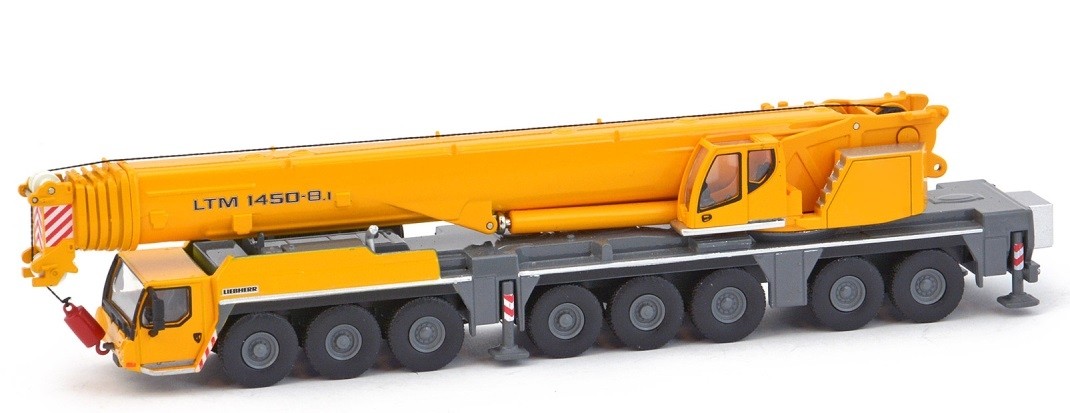 IMC MODELS – LIEBHERR LTM 1450-8.1 8 Axle Crane – 1/87 – IMC31-0134
