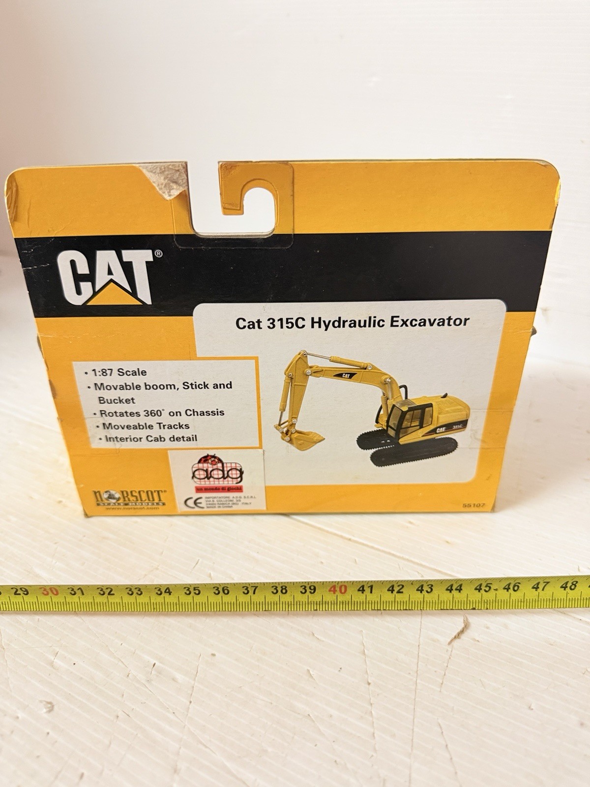 CAT CATERPILLAR 315C HYDRAULIC EXAVATOR ERTL 1:87 SCALE NEW!