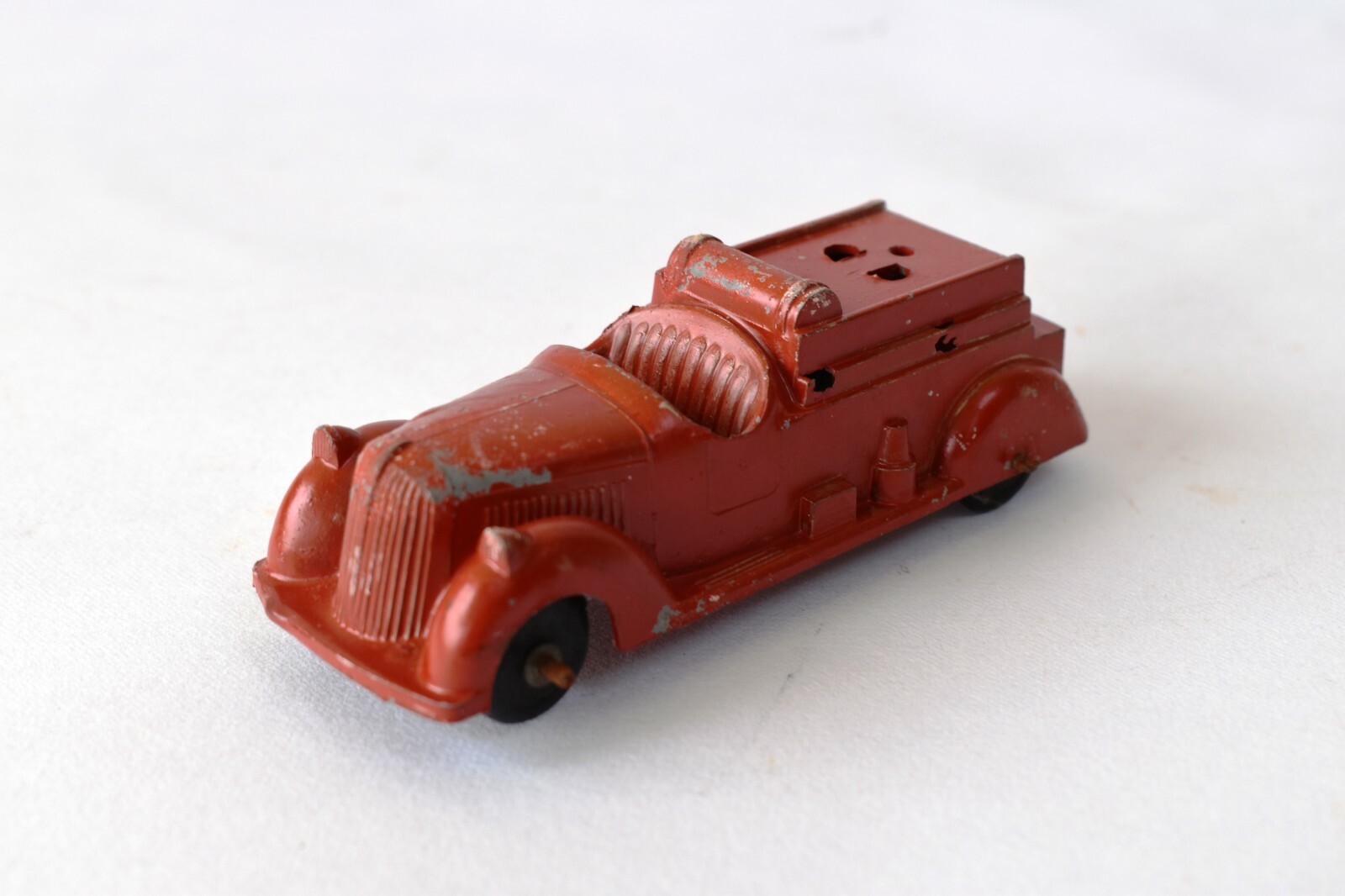Vintage Toby Toy Breakdown Truck Metal Masters Diecast Truck England Red Rare”F8