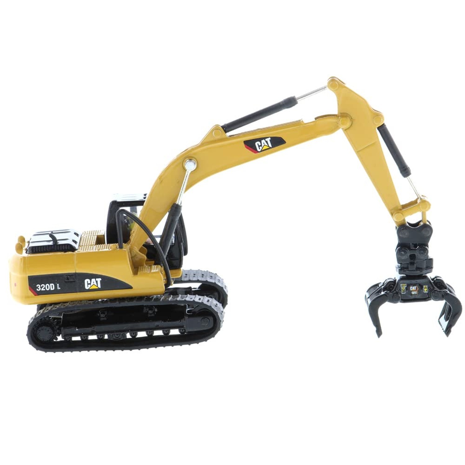 1:87 Caterpillar 320D L Hydraulic Excavator with Multiple Work Tools (Clean U…