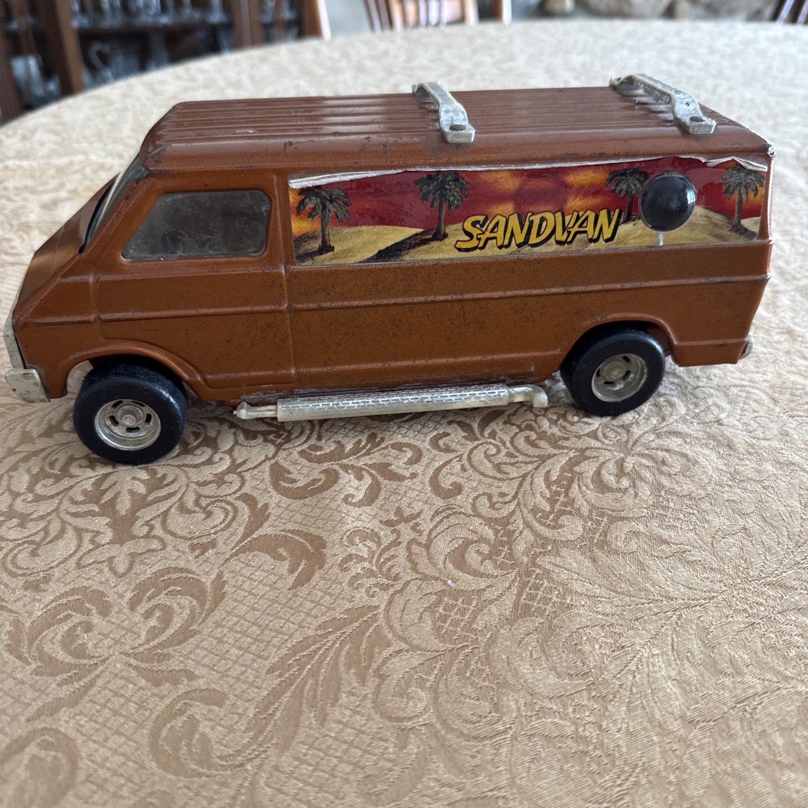 Vintage 1970’s Ertl Dodge Sand Van Custom Street Diecast