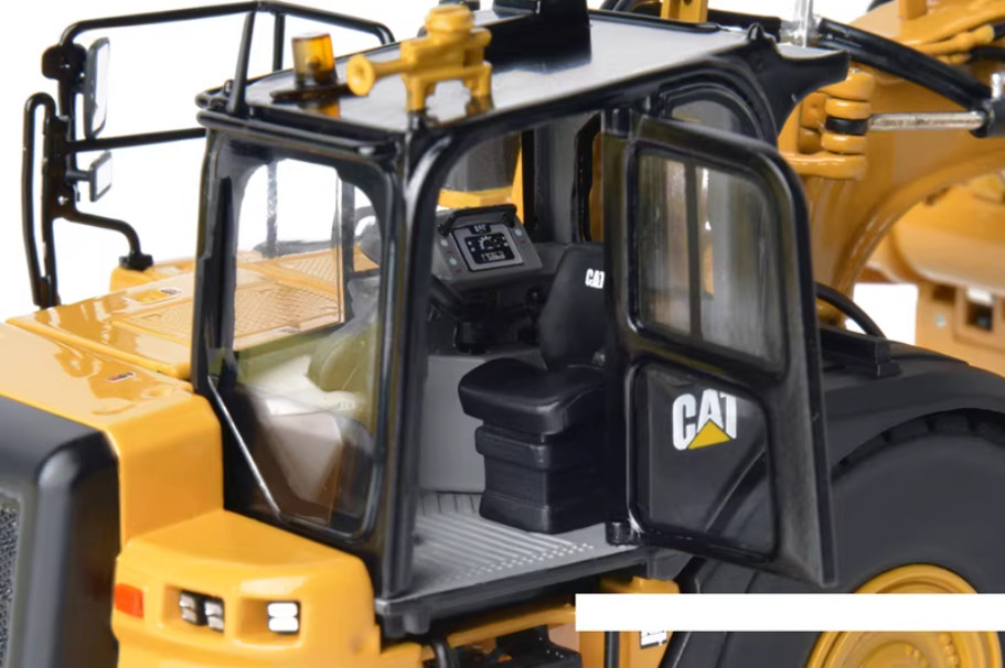 1:48 CAT 637K Wheel Tractor Scraper Construction Equipment Machine Diecast Model