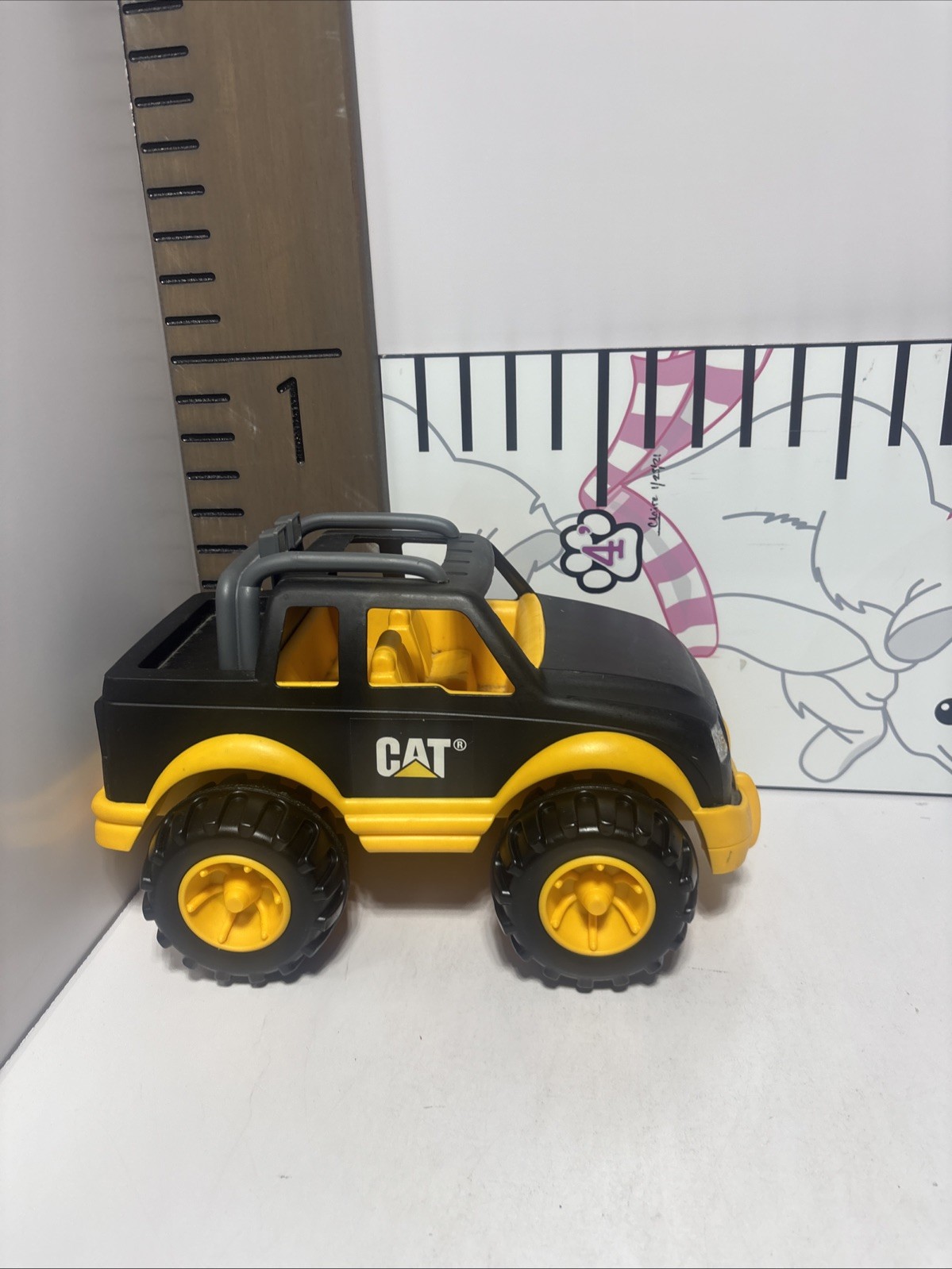 Large Vehicle Caterpillar CAT Tough Tracks Rugged Machines Pickup Truck Toy