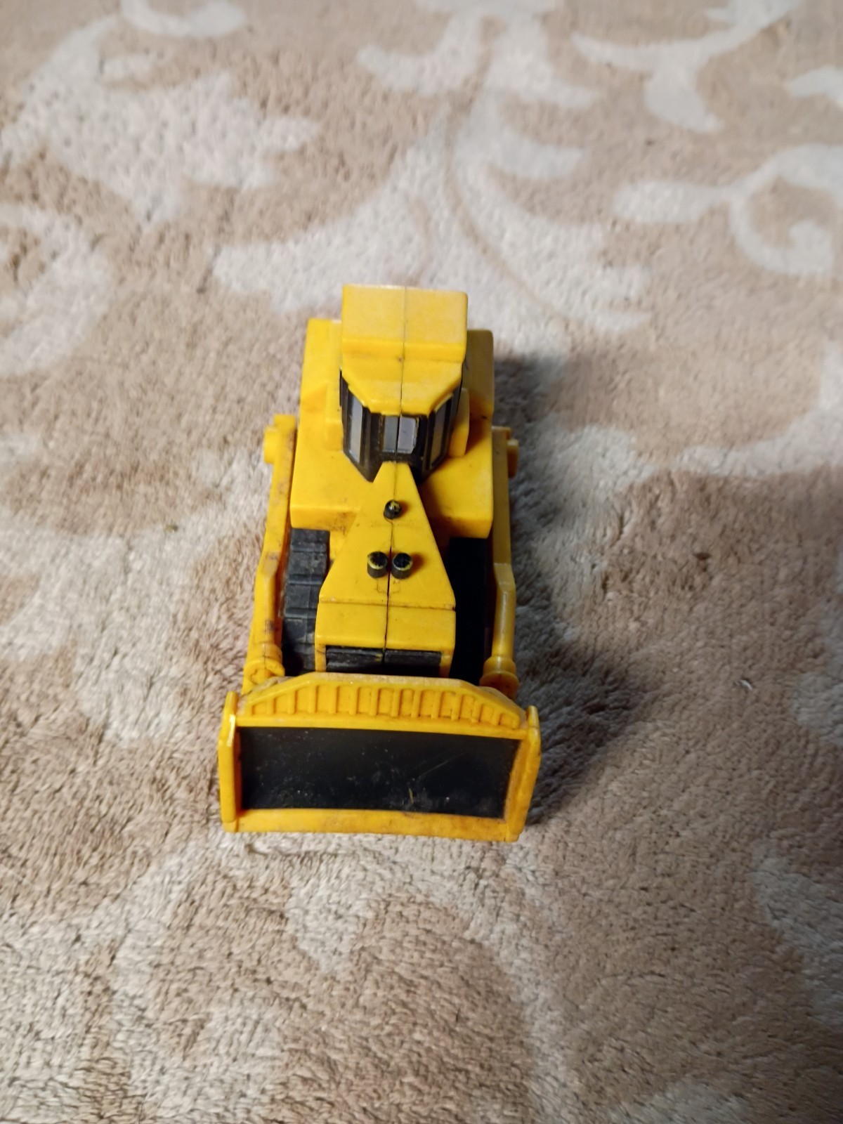 Caterpillar Plastic Toy Bulldozer. Used