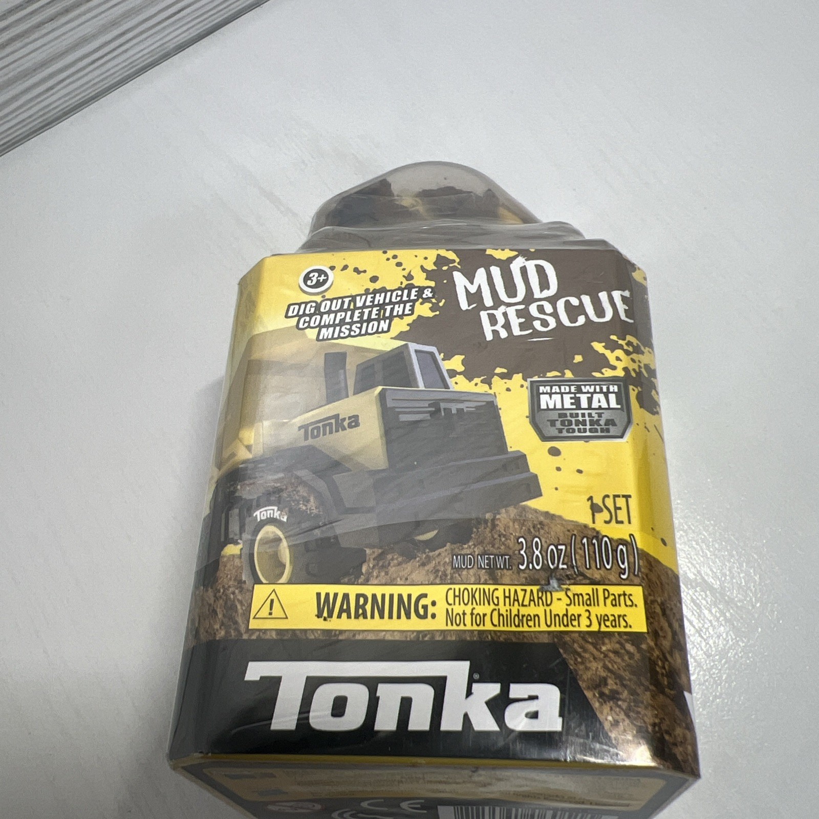 Tonka 6050 Metal Movers Mud Rescue Play Set – Random Color Vehicle, New. (D2)