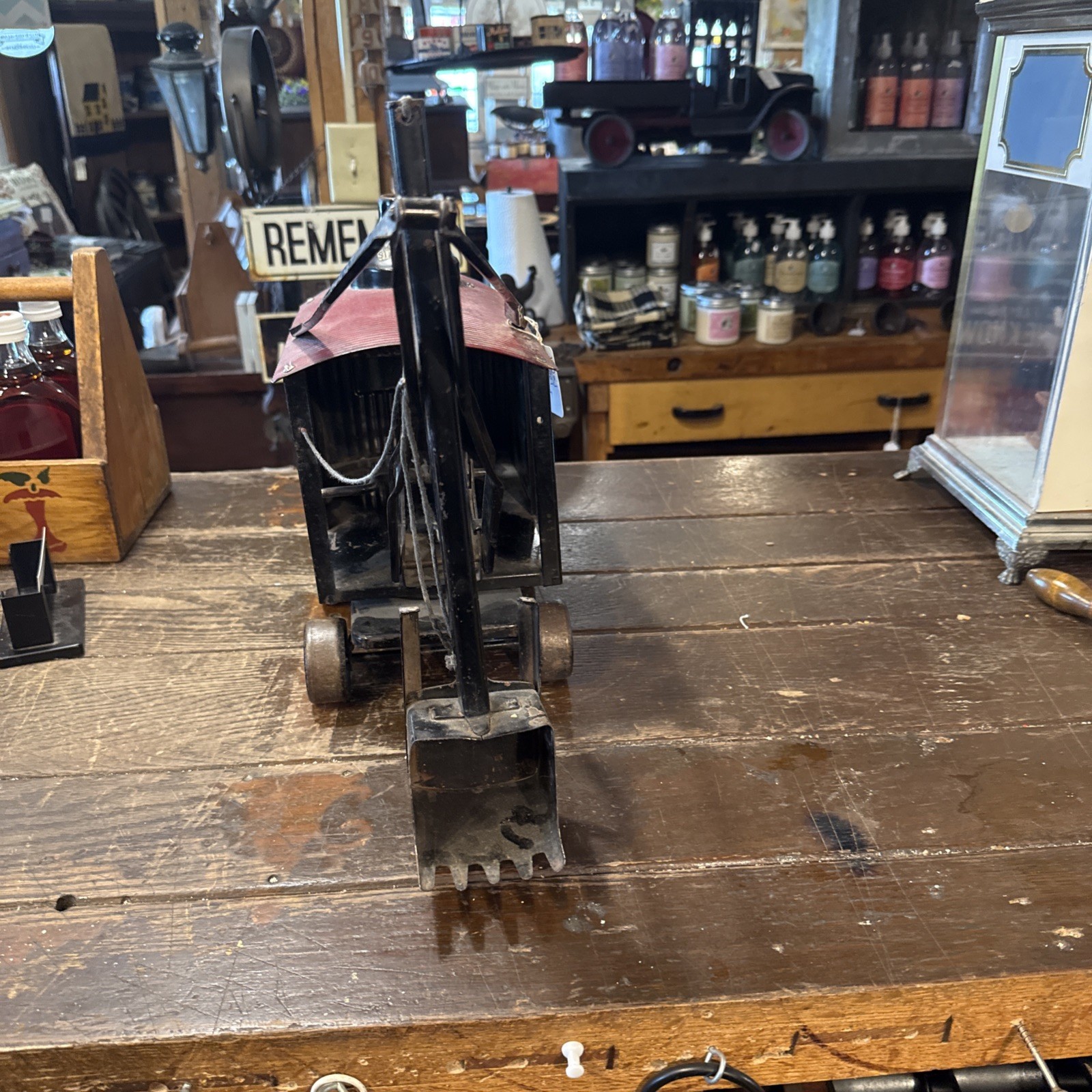 Antique Buddy L Crane And Steam Shovel