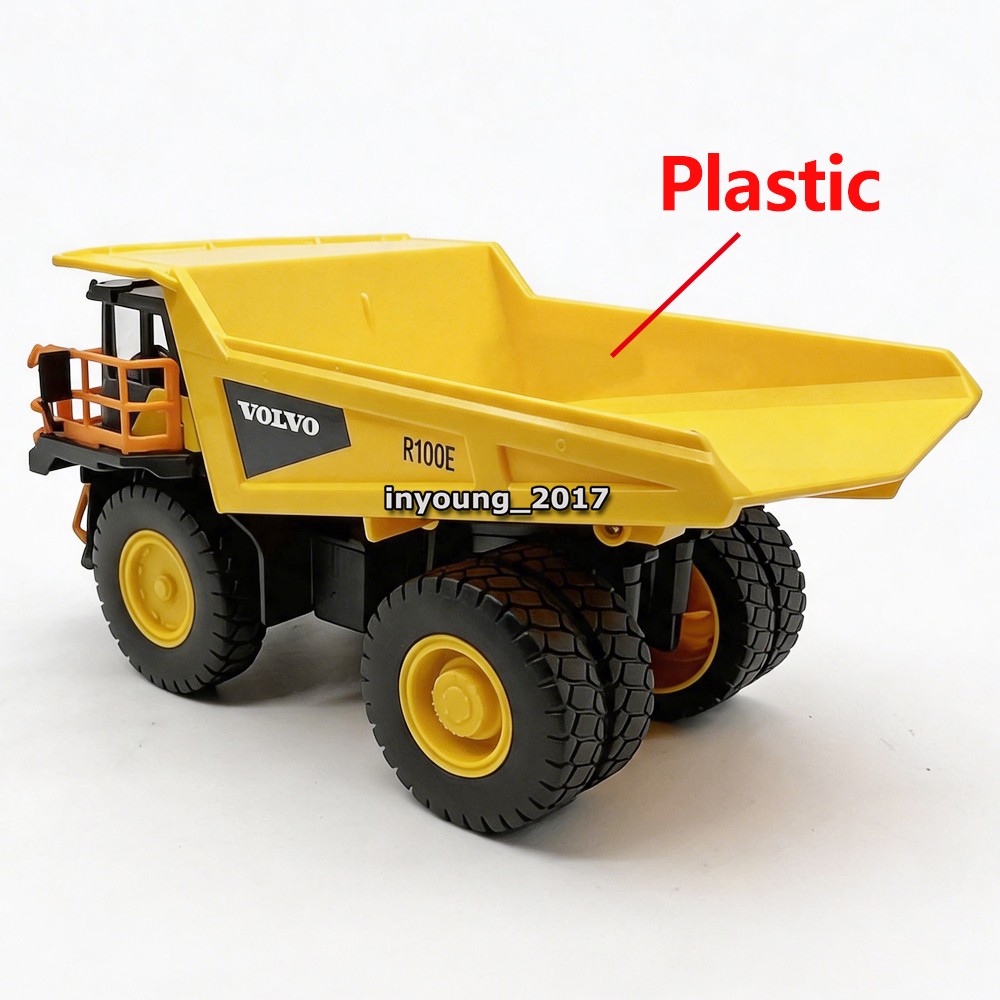 1/50 Volvo R100E Rigid Hauler Construction Vehicle Diecast Toy Cars for Boys