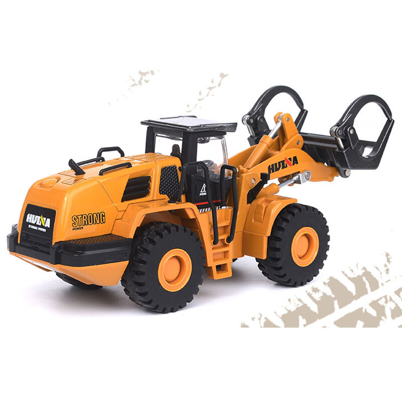 1:50 Timber Grabber Toy Truck Construction Equipment Metal Diecast Toy Vehicle