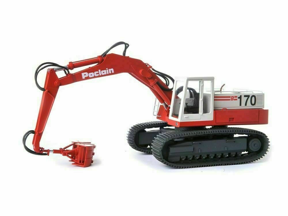 POCLAIN 170CKB BENNE Wespe Models 1:50 SCALE resin excavator ready built 50030