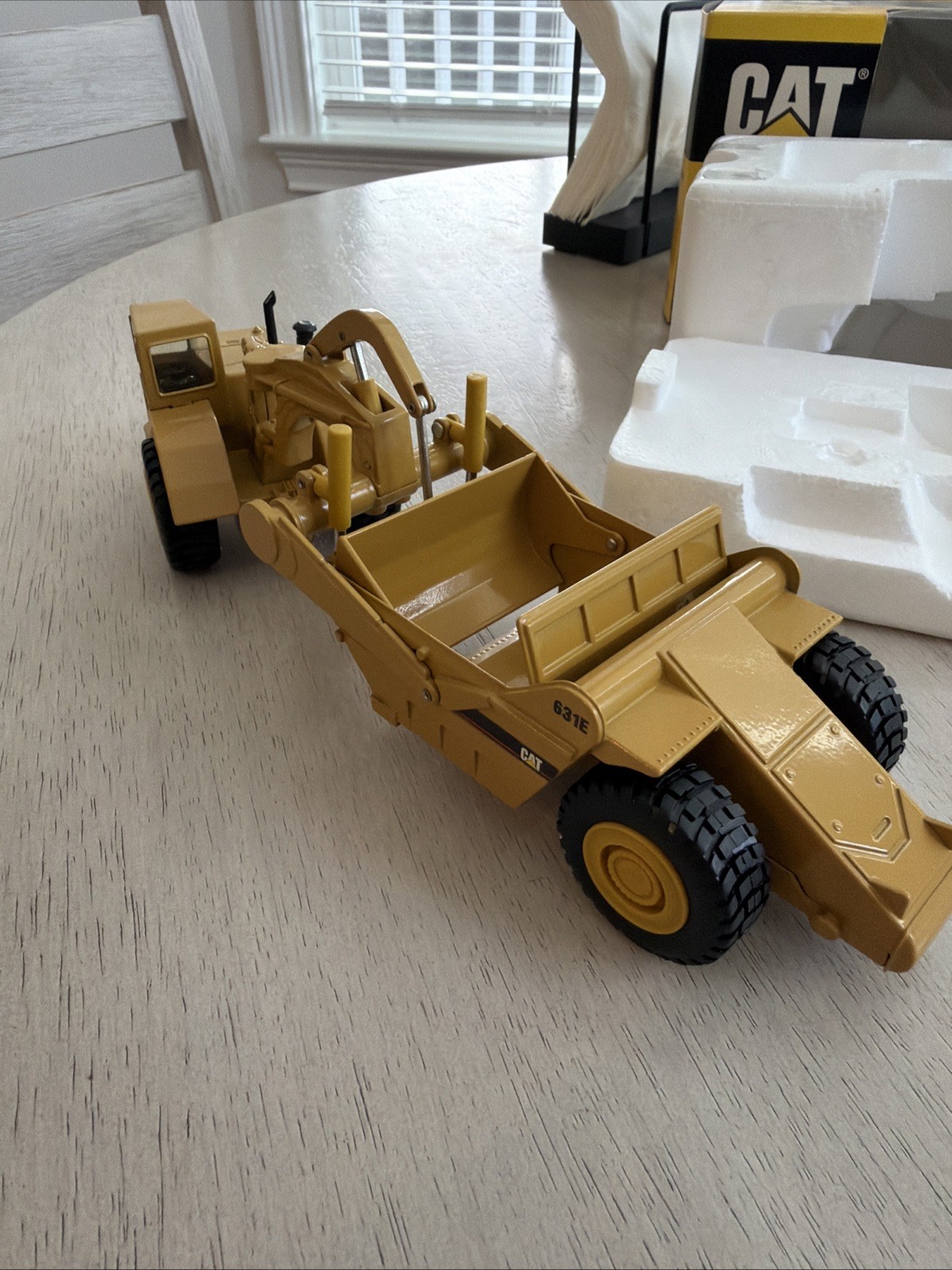 Norscot 1:50 Cat Caterpillar 631E Wheel Tractor Scraper Die Cast