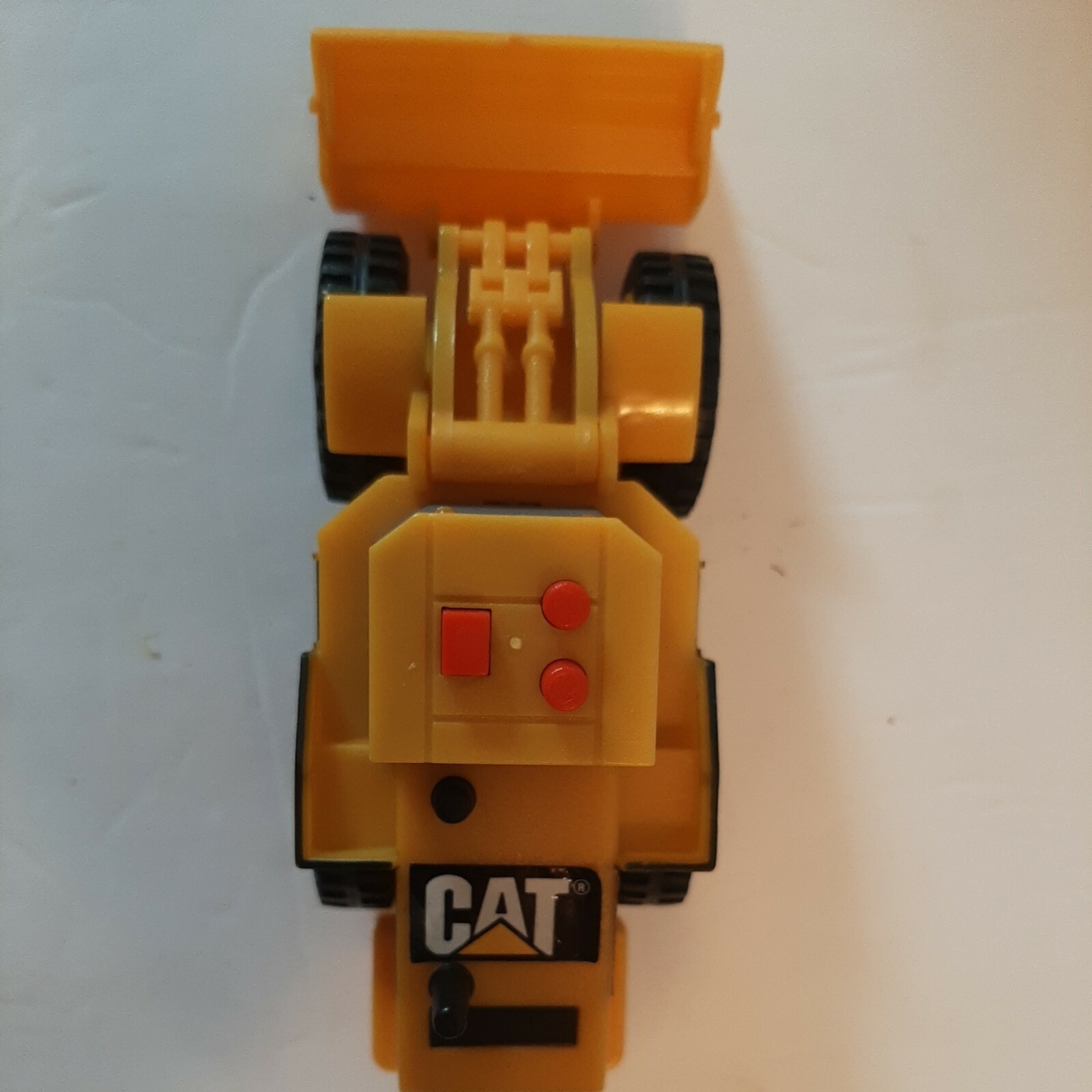 Caterpillar CAT Front End Loader Truck Toy Yellow 1990’s Bulldozer