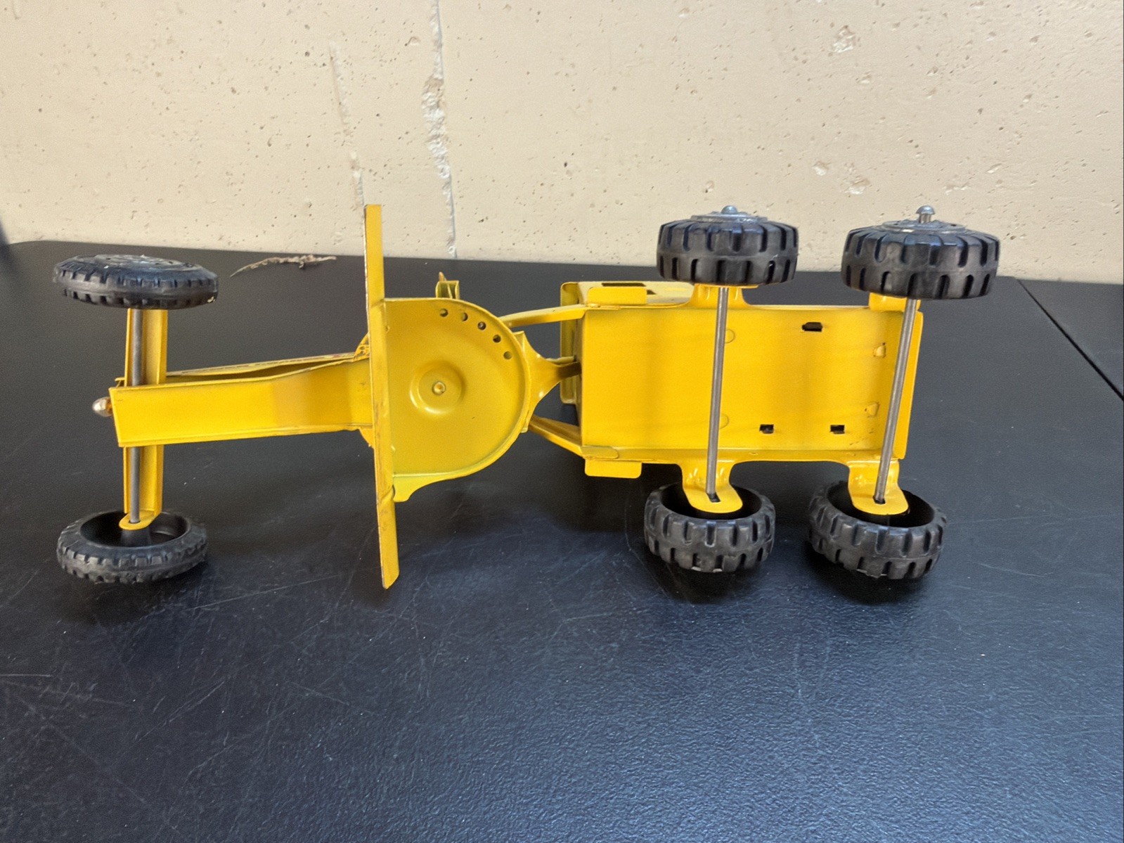 POWER GRADER – TONKA Vintage 1970’s Tonka Yellow Die Cast Metal – RARE! CLEAN