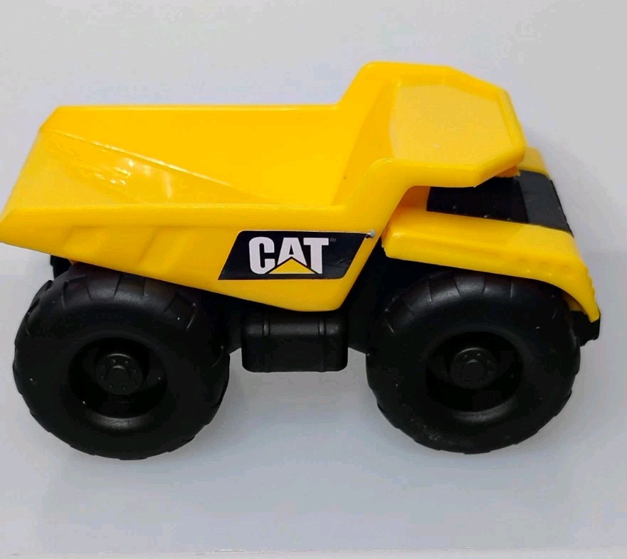CAT Construction Little Machines Dump Truck Play Vehicle Cake Topper