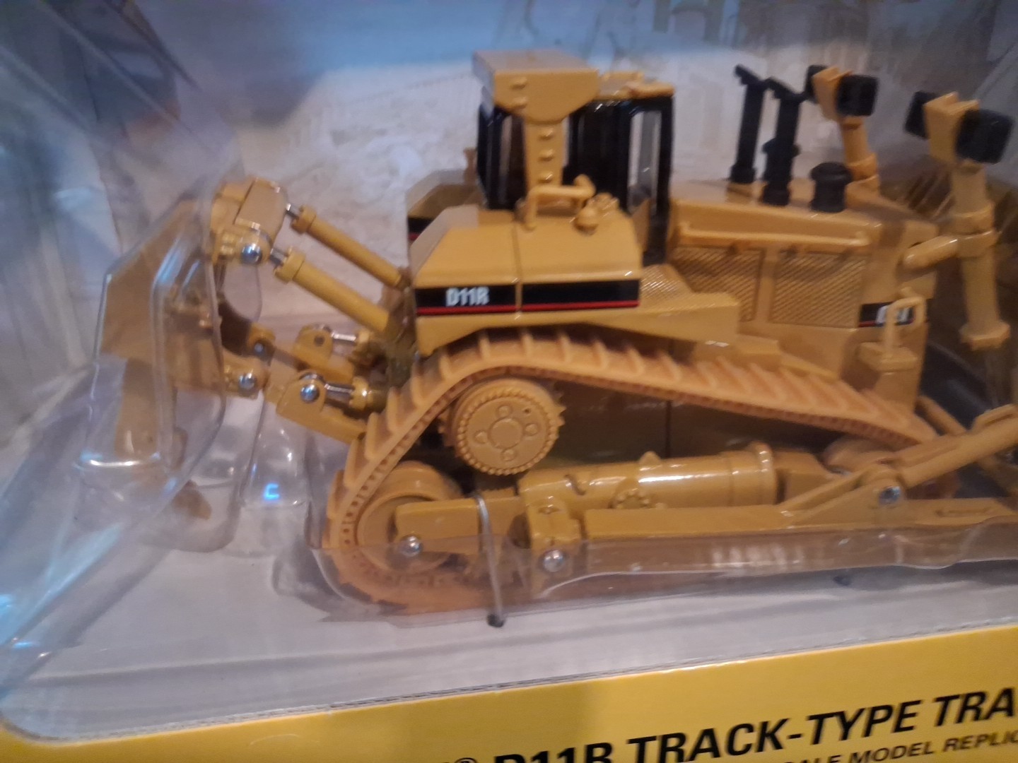 NORSCOT 1/50 SCALE #55025 CATERPILLAR CAT D111RN TRACK-TYPE TRACTOR W/RIPPER!