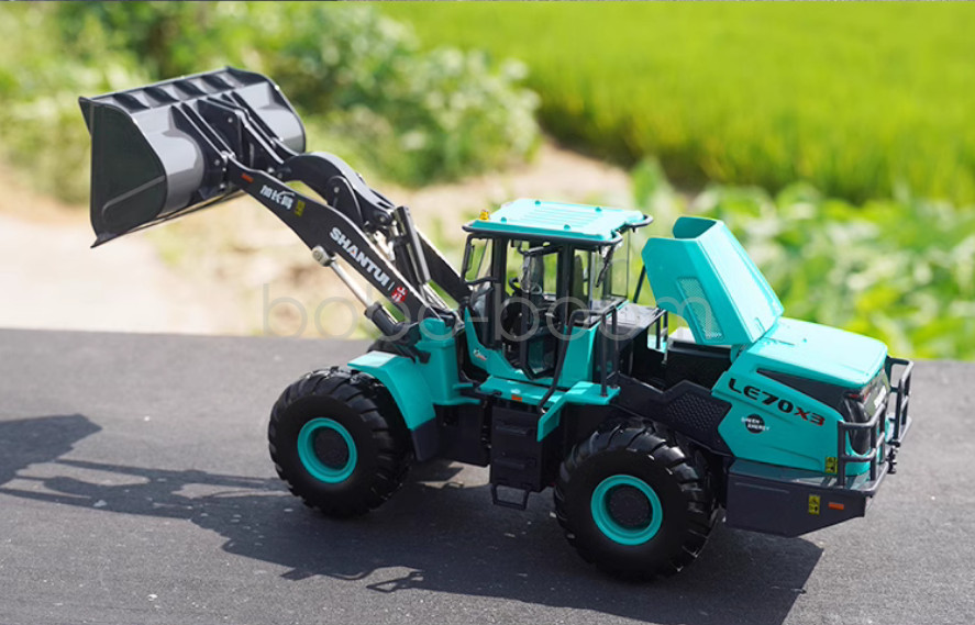 26CM SHANTUI LE70-3X 1:35 Loader Construction Equipment Machine Diecast Model