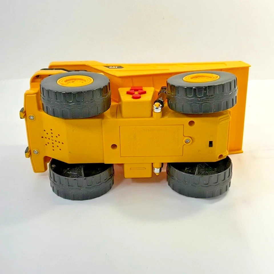 Toy State Yellow Cat Caterpillar Dump Truck W/ Sounds & Lights Motion Not Workin