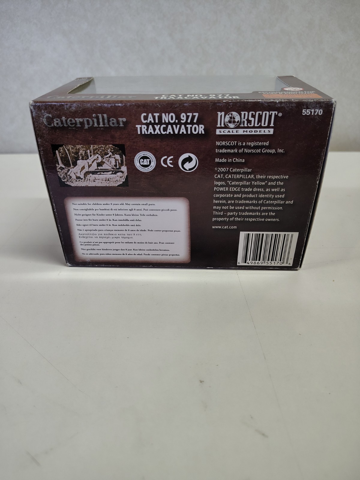 Norscot Caterpillar 977 Traxcavator 55170 1/50