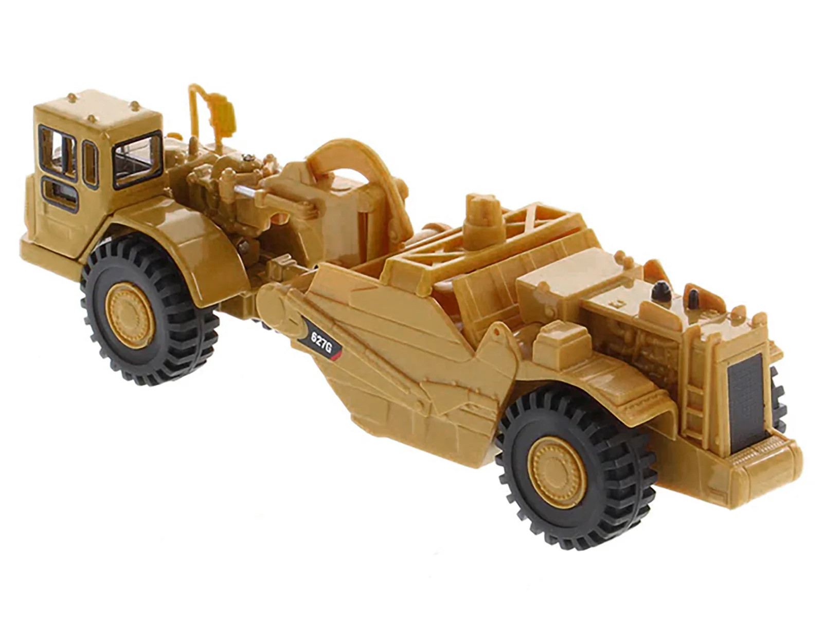 CAT Caterpillar 627G Auger Scraper Yellow 1/87 (HO) Diecast Model by Diecast Mas
