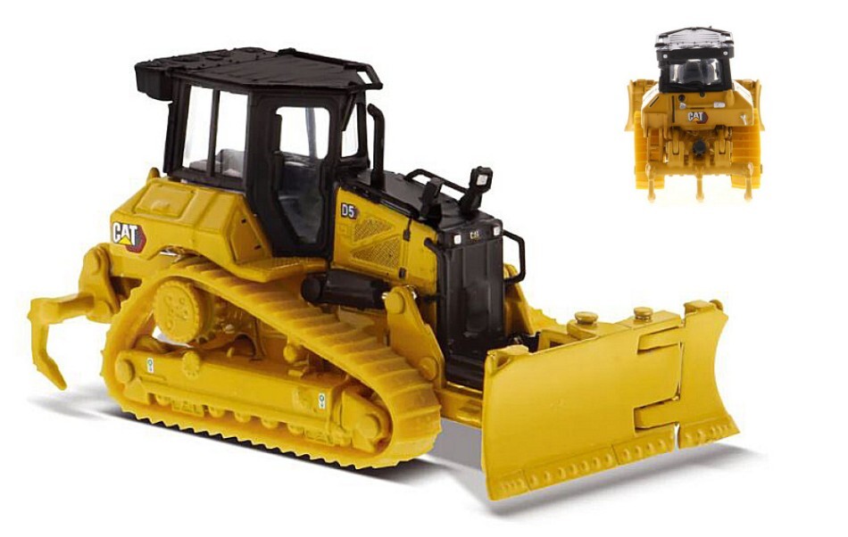 Diecast Model Bulldozer Master CAT D5 LGP Track Type Tractor Scale 1:87 Diecast