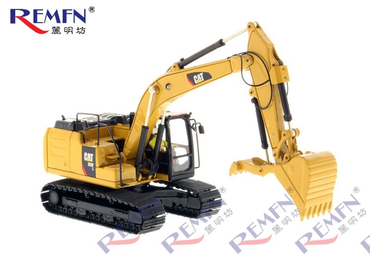 1/50 Die Casting Master Finger Excavator Caterpillar 323F Model Toy
